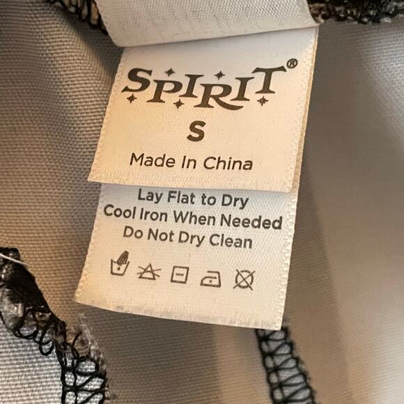 SPIRIT S Beetlejuice pant Halloween costume black white stripe high waist men - Picture 4 of 8